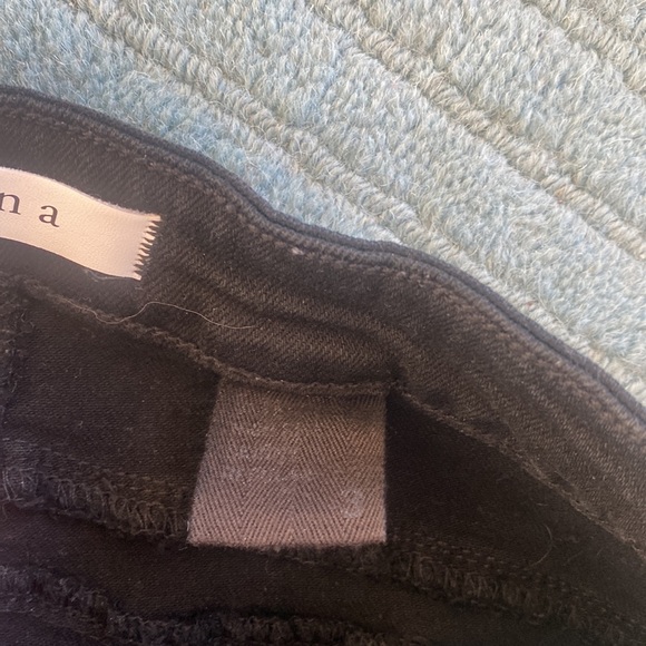 Black high waisted skinny’s size 3 - Picture 2 of 3